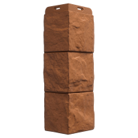 Внешний угол DOCKE FELS, терракотовый