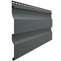 Сайдинг DOCKE Ко­ра­бель­ный брус D4.5D, графит