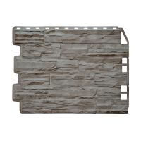 Фасадные панели FINEBER ДАЧНЫЙ Скол, светло-бежевый