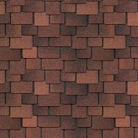 Гибкая черепица DOCKE Саппоро, кофе