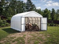 Тентовый гараж для мотоциклов и квадроциклов