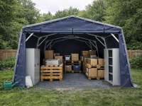 Склад тентово каркасный