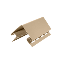 Наружный угол 80 мм для сайдинга FINEBER, бежевый