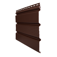 Софит Grand Line Т4 частичная перфорация, темный дуб