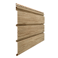 Софит DOCKE Т4 центральная перфорация, кедр