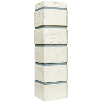 Угол наружный Grand Line Состаренный кирпич Премиум, пломбирный