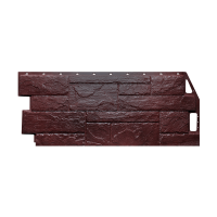 Фасадные панели FINEBER Камень природный, коричневый