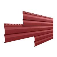 Сайдинг МП Корабельная доска, красный