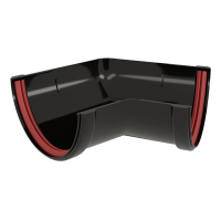 Угловой элемент 135 Grand Line Классика, черный