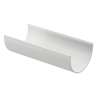 Желоб водосточный DOCKE STANDARD 3м, белый