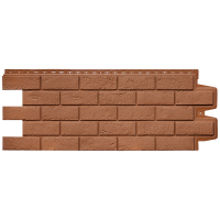 Фасадная панель Grand Line Состаренный кирпич Стандарт, глина