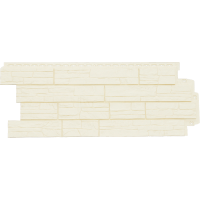 Фасадная панель Grand Line Сланец Стандарт, молочный