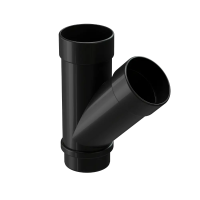 Тройник 45 DOCKE LUX, карбон