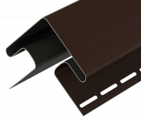 Внешний угол DOCKE 75/30мм, шоколад