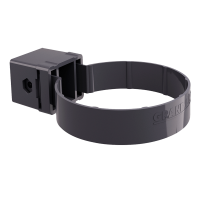 Хомут трубы Klicker Grand Line Premium, графит