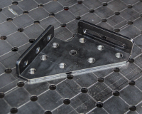 Угол крепежный 200х200х50мм