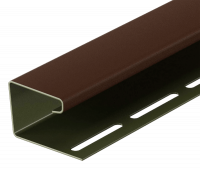 J-профиль DOCKE 16мм, каштан