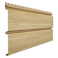 Сайдинг DOCKE Брус D6S, зрелый каштан