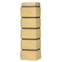 Угол наружный Grand Line Состаренный кирпич Элит, ваниль