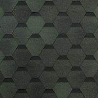 Гибкая черепица SHINGLAS Оптима, зеленый