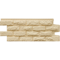 Фасадная панель Grand Line Колотый камень Стандарт, бежевый