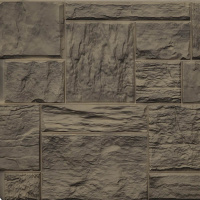 Фасадные панели FINEBER Туф, дымчатый