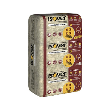 Утеплитель ISOVER Теплые Стены Стронг, 100мм