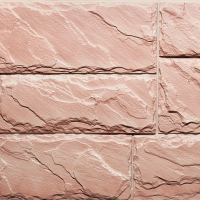Фасадные панели FINEBER Камень крупный, терракотовый