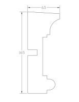 Молдинг ForPRO М-65x165