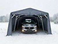 Каркасно тентовый гараж 6х4
