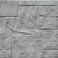 Фасадные панели FINEBER Туф, светло-серый